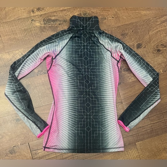 Nike pro Womens half 1/2 zip pullover Sz small - Picture 5 of 7